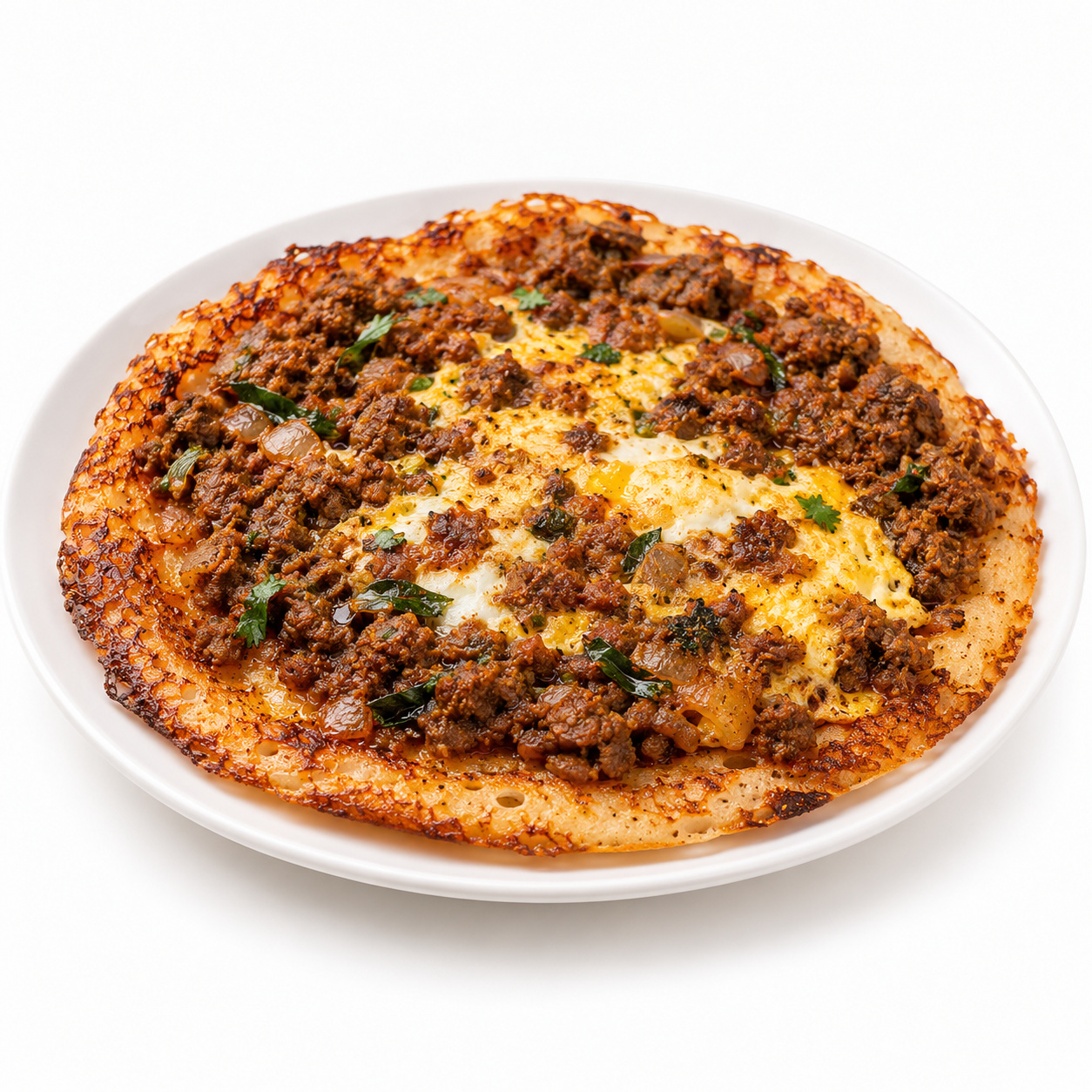 Madurai Mutton Kari Dosa