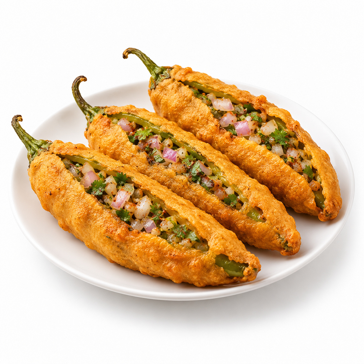 Stuffed Mirchi Bajji