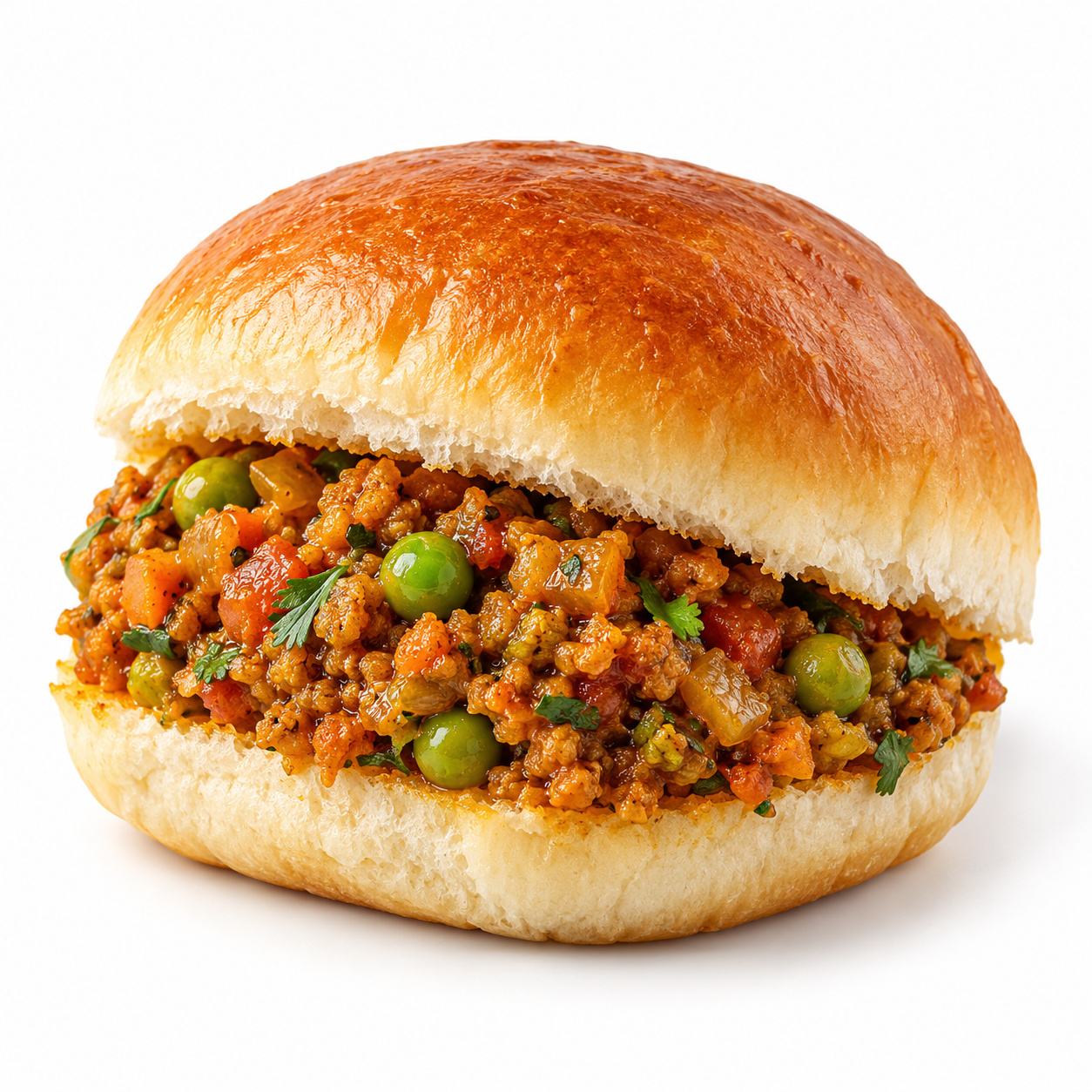Veg Kheema Bun